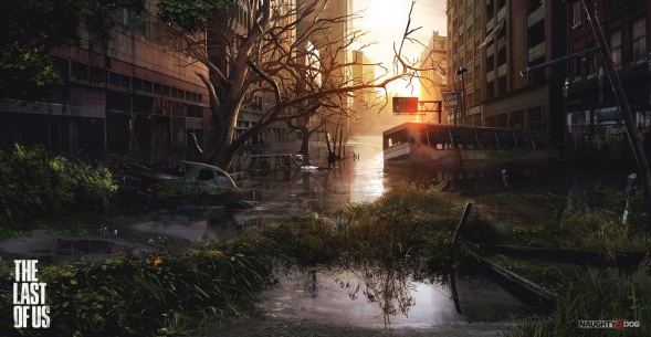 Пейзаж в The Last of Us на PS3