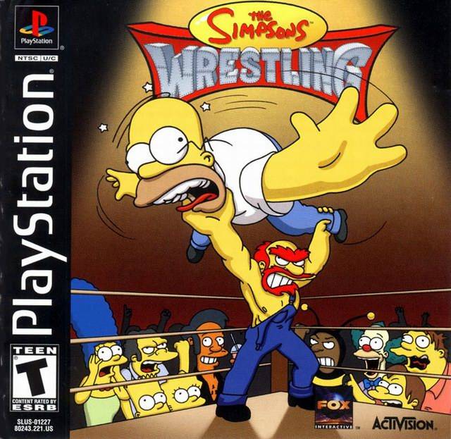 The Simpsons Wrestling (PlayStation 1)